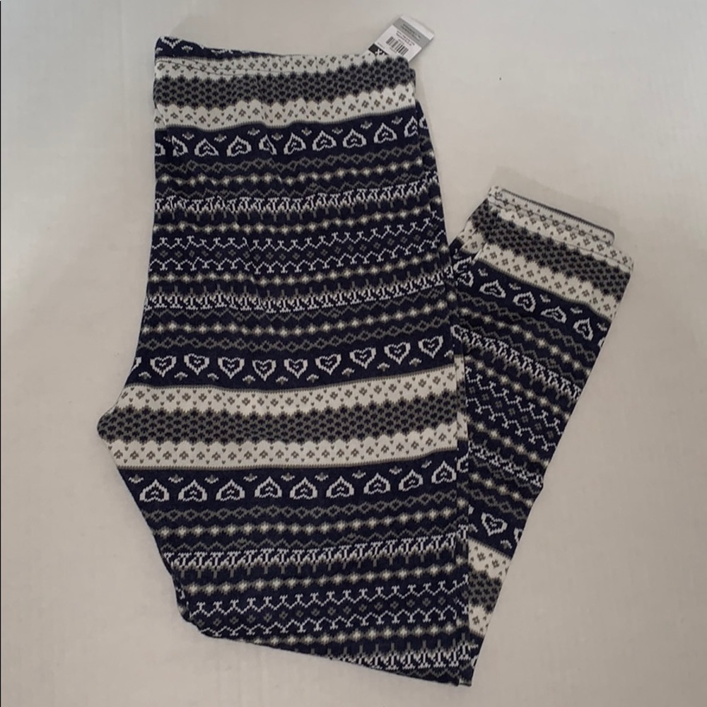 Nordic style leggings. NWT